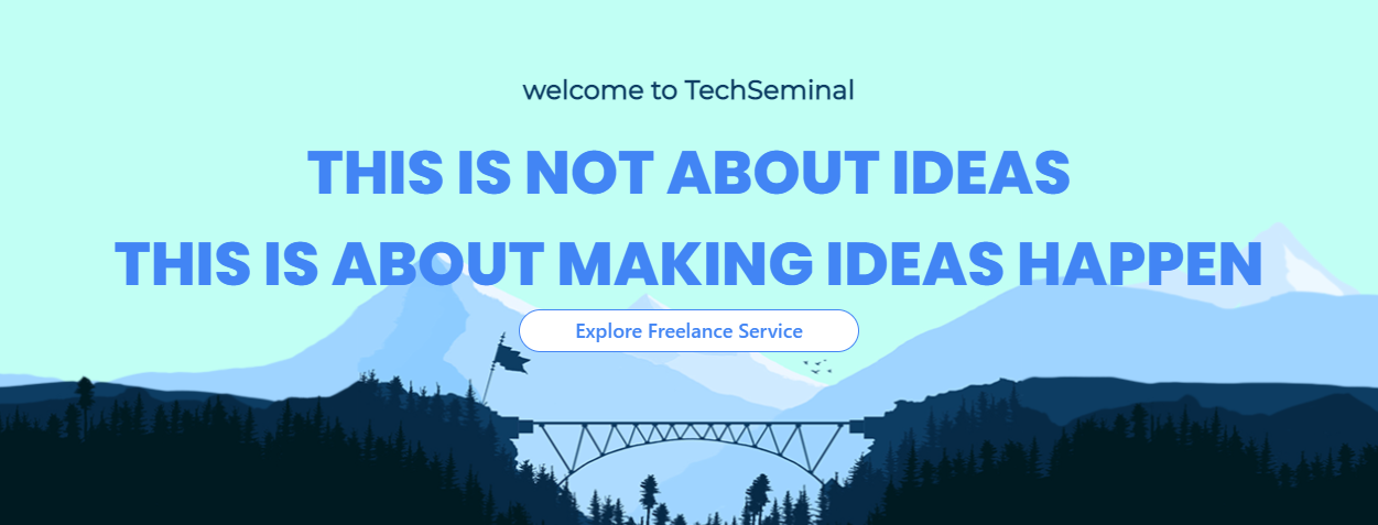 Techseminal Website Screenshot
